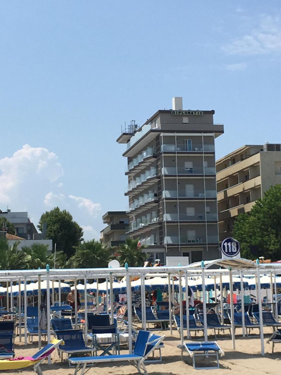 Hotel Diplomatic Riccione Extérieur photo